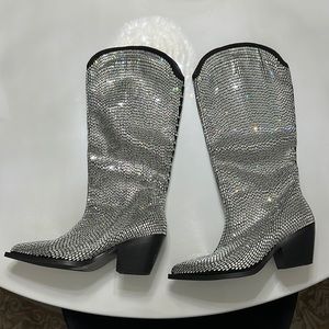 Sparkly western boots